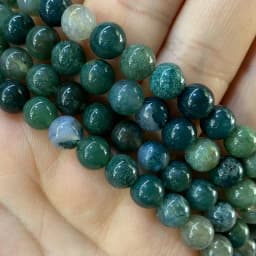 Natural Stone Amethyst Green Jade Agate Rose Quartz Apatite Turquoise Round Bead for Jewelry Make Diy Women Bracelet Accessories