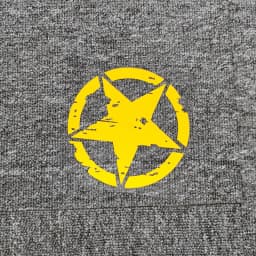 Broken Five-Pointed Stars Car Stickers War Damaged Reflective Decals For Motorcycle Helmets Fuel Tank Cap Trunk Bumper
