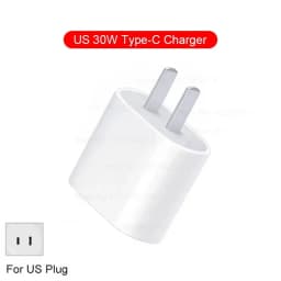 PD 30W USB C Fast Charger for Apple iPhone 11 12 13 14 17 Air 15 16 Pro Max Plus Type C Charger Charging Cable Wall Plug Charger