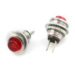 5pcs DS-101 8mm on/Off Push Button Switch Mini Lockless Momentary ON OFF Push Button Micro Normally Open Switch