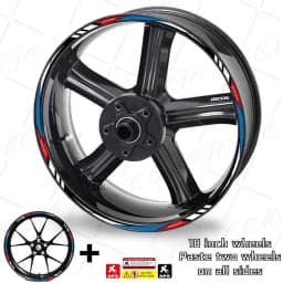 12 "13 "14" 15 "16" 17 "18" inch Decoration Reflective Motorcycle Wheel Sticker Rim Hub Tape Decals For Ducati Suzuki KTM BMW