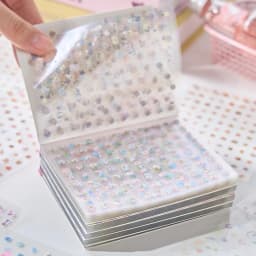 Mr. Paper 32 Pcs Mini Nose Picking Series Die-Cut Sticker Book, Cute Cartoon Decals for Journals Nail Art Phone Case AirPods DIY