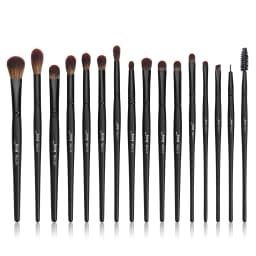 Jessup Eye Brushes Set, 16pcs Makeup Brushes, Synthetic Precision Eyebrow Brush Eyeshadow Blending Concealer Eyeliner T272