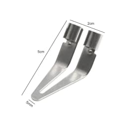 2/5pcs Smooth Head For Plastic Iron Welding Soldering Repairing Tool Iron Smooth Head For Car Bumper Repair Tool