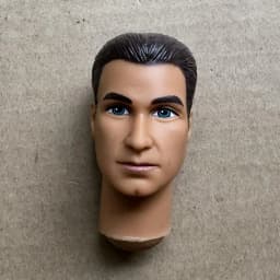 1/6 Vintage Doll Heads Princess For 30cm Solid Male Soldier Sculpt Female Children Playing Birthday Gifts