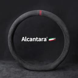 38cm Alcantara for Cadillac XTS CT6 XT5 ATS CTS SRX SLS Steering Wheel Cover Auto Parts Car accessories