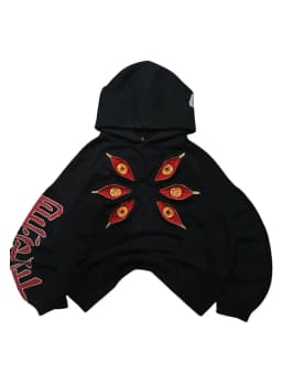 Gojo Satoru Six Eye Graphic Hoodies Oversized Punk Gothic Casual Hoodie Sweatshirts Harajuku Streetwear Y2k Men Women Clothing