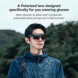 WEST BIKING Large Frame Cycling Polarized Glasses Bike Photochromic Outdoor Sunglasses Fit Over Myopic Goggles Bicycle Accessory
