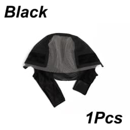 Female Headband Wig Cap Hd Lace Wig Cap For Wig Making U Part Wig Caps With Adjustable Velvet Wig Grip To Wear Wig Nude Hair Net
