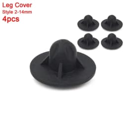 1 Set /4Pcs Universal Moon Chair Leg Covers Protectors Plug Connector Anti-slip Wear-resistant Camping Anti-sag Ball Foot Covers