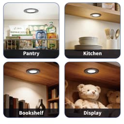Mini LED Down Light Round Simple Ultra Slim Dimmable Recessed Ceiling 3W Spotlight Cabinet Showcase Boat Indoor Lighting 1Driver