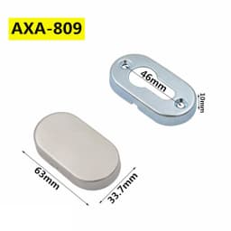 1Pcs 304 Stainless Steel Split Lock Cover Interior Door Lock Cylinder Accessories Decorative Cover
