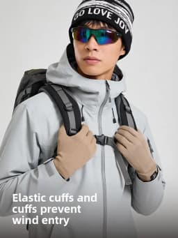 Merino Wool Touchscreen Gloves Men Women Cycling Thin Outdoor Riding Windproof Mountain Climbing Lightweight Comfor