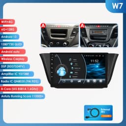 2Din CarPlay Android 13 Car Radio For Iveco Daily 2013-2021 car audio Car Multimedia Player GPS Navigation Autoradio 4G-LET SWC