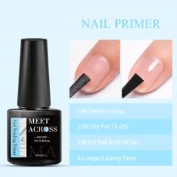 MEET ACROSS 7ml Glitter Sequins Thermal Gel Nail Polish 3 Layers Temperature Color Changing Semi Permanent UV Gel Varnish Nails