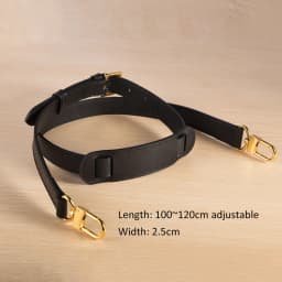 Fashion Genuine Leather Bag Strap High Quality Shoulder Strap Bag Accessories Narrow Bag Strap Hot Fashion Shoulder Bag Parts