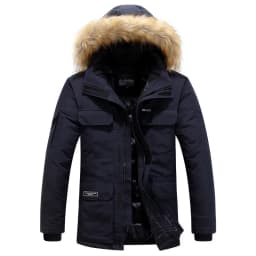 Male Thick Warm Coat plus size 6XL Men hooded Fashion Mens Parkas Thicken Parkas Hooded Winter Windproof Man Jacket Parka New