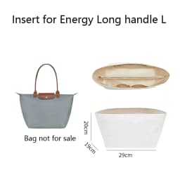 Bag Organizer Insert For Longchamp Energy Small Medium Mini Dupont Paper Support Insert Inner Bag Accessories