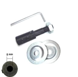 Taper Spindle Left Right Tapered Spindle Adapter Threaded for BENCH Buffer Buffing Polishing Wheel Polishing Connecting