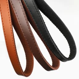 120cm Genuine Leather + Webbing Tapes for Trim Sewing Material Safety Belt Knapsack Strap Bag Buckles Clothing Accessories