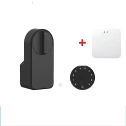 Tuya Smart Door Lock: Touchscreen Keypad, Fingerprint ID & Temporary Access Codes for Enhanced Safety, for Hotels and Apartments