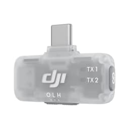 DJI Mic Series Mobile Receiver The Mobile Receiver of the DJI Mic Mini Series for DJI Mic 2 Mic 3 and DJI Mic Mini Transmitters