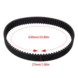 For Surron Ultra Bee High Torque Drive Belt Motorcycle Motocross Timing Belt Transmission Belt HTD 640-8M Original Replacement