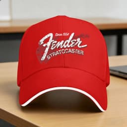Fender Jimi Hendrix Electric Guitar Baseball Cap Couple Women Hip Hop Hats Outdoor Sport Baseball Caps Birthday Gift