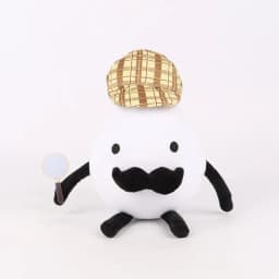 9.8 Inch Detective Egg Plush Game Stuffed Plushies Cartoon Doll Pillow For Fans Christmas Birthday Gifts