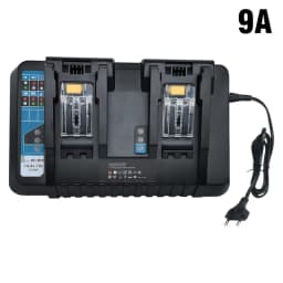 3A 6A 9A Charger For Makita 18V LXT Li-ion BL1860 BL1830 BL1850 DC18RC DC18RD 14.4 VOLT~18V VOLT battery RU FR DE