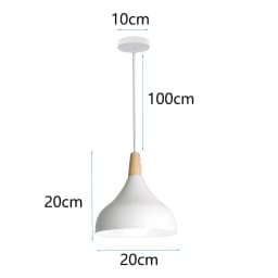 Loft Modern Pendant Light Wood Nordic Hanging Lamp Kitchen Lighting Fixture Industrial Chandelier Hanglamp Living Room Luminaire