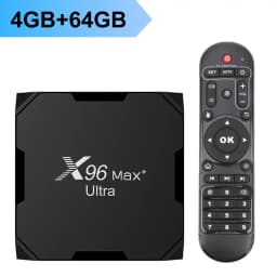 X96Max Plus Ultra Smart TV Box Android 11 Amlogic S905X4 4GB 64GB TVBOX 8K Wifi BT X96 Max Media Player 4GB 32GB Set Top Box