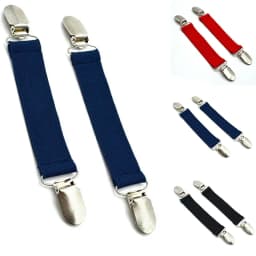 Men Clothing Adjustment Fixed Cushion Non-slip Clip Sock Single Garter Suspenders Braces Keep Suspender Garters Strap Clip