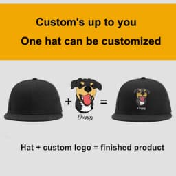 Custom Logo Snapback Cap Team Embroidery Monogram Baseball Hat Personalized Men Women Gorras Planas Hip Hop Bone Aba Reta