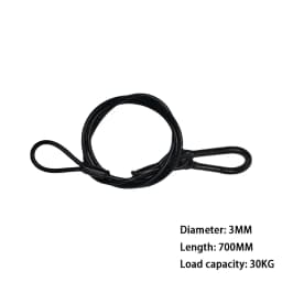 10pcs/Lot Steel Wire Safety Ropes Security Cables Stage DJ Lighting Par Lights