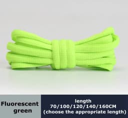Durable Oval Polyester Flat Shoe Lace Semicircle Sports Shoelaces Classic Casual Boots Shoestrings for Adult Unisex