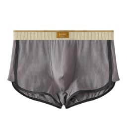 EXILIENS Modal 3pcs Striped Boxer Men Underwear Breathable Mens Boxers Cuecas Masculinas BoxerShorts Man Panties Size M3XL D6380