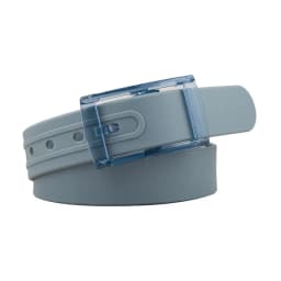 New Plastic Buckle Belt Candy Colored Silicone Casual Pants Jeans Fashionable Belt Without Metal Belts for Women and Men