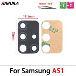 NEW Rear Camera Lens Glass Lens Back Camera Glass Replacement For Samsung A01 A11 A21 A31 A41 A51 A71 A10S A20S A30S A50S A70S