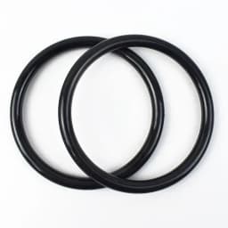 2/4Pcs Deepeel 10cm Acrylic Circular Handle for Bag Transparent Plastic Handbag Decorative Handles Resin Ring DIY Luggage Parts
