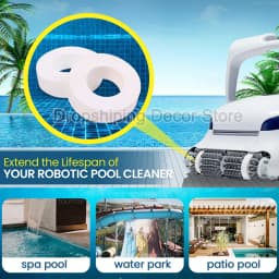 4Pcs Climbing Rings For Maytronics For Dolphin 6101611-R4, M200 M400 M500 Swimming Pool Robot Wheel Cover Replace Climbing Ring