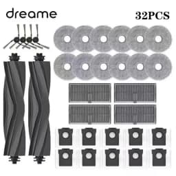 Dreame L10s Ultra Gen3, L30s Pro Ultra , L40Ultra , X40Ultra , MOVA P50 Pro Ultra, P10 Pro Ultra Filter Mop Bag Main Side Brush