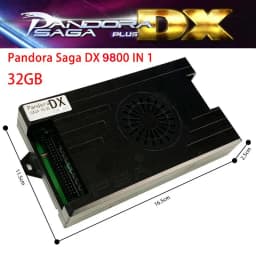 Pandora Saga DX CX 2800 & 5000 & 9800 In 1 Game Board Vertical 516 King Of The Air Arcade Jamma PCB for Joystick Console Machine