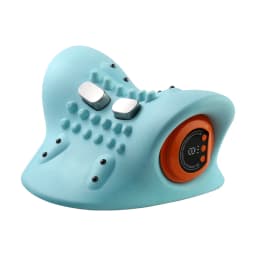Electric Massage Pillow Hot Compress Vibration Pulse Cervical Neck Massager Neck Muscle Relaxation Pain Relief Massage Pillow