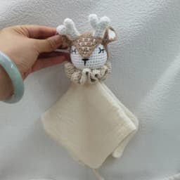 Baby Soother Appease Towel Bib Soft Elk Bear Elephant Sleeping Doll Teether Infants Comfort Sleeping Nursing Cuddling Blanket
