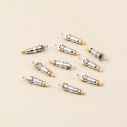 10Pcs Brass Valve Cores Replacement AC HVAC/R Field Service Tool Refrigerant Valve Core Remover Removal Tool HAVC