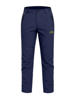 MAGCOMSEN Women's Ski Pants Winter Fleece Lined Waterproof Warm Snow Trekking Hiking Pants Outdoor Trousers Female
