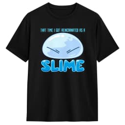Men T-Shirt Anime That Time I Got Reincarnated As A Slime T Shirts Novelty Rimuru Tempest Summer Tees Streetwear Cotton Clothes