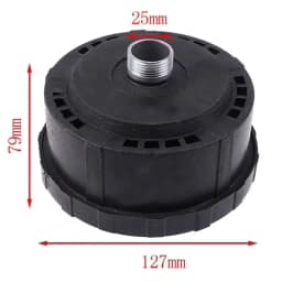 High Quality 25/32mm Thread Air Compressor Muffler Intake Filter Air Pump Element For Admitting Port Of Air Compressors