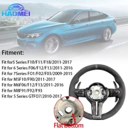 Carbon Trim For Alcantara Steering Wheel for BMW F01 F10 F20 F22 F30 F31 F32 M2 F87 M3 F80 M4 F82 F90 X5 F15 F16